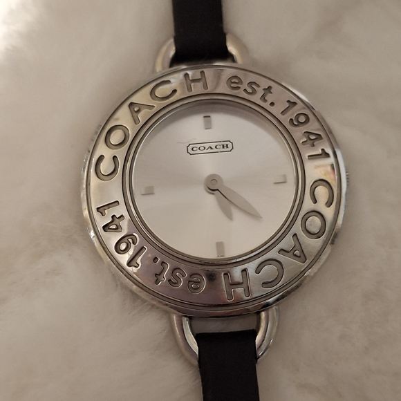 Coach Accessories - Coach Silver Women's Watch